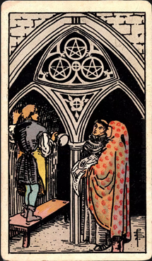 3 of Pentacles tarot card
